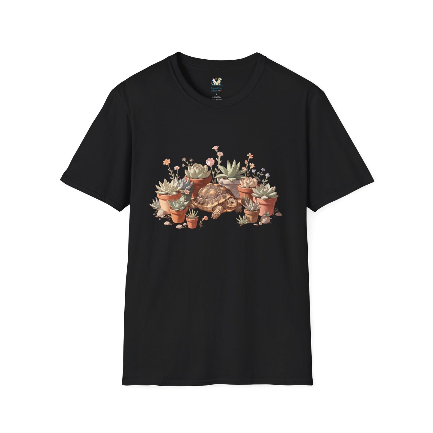 Tortoise Amid Succulents T-Shirt