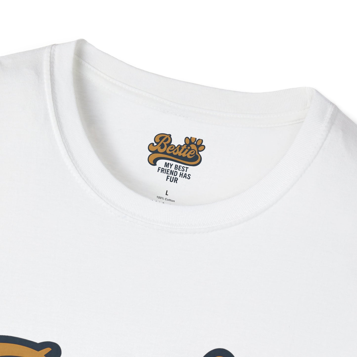 Bestie My Best Friend Has Fur T-Shirt