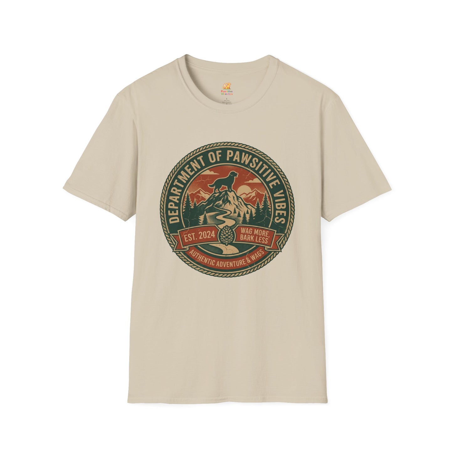 Department of Pawsitive Vibes T-Shirt