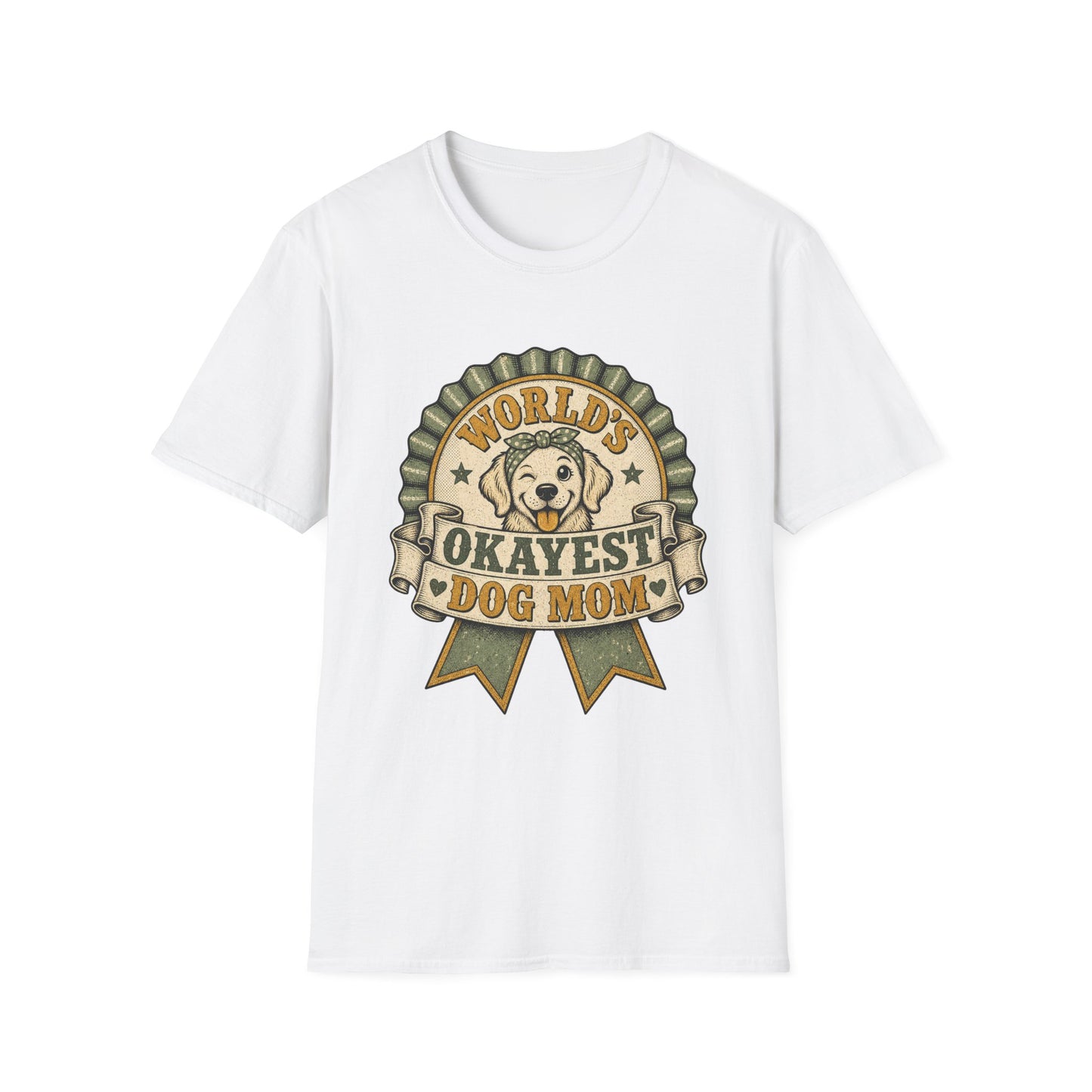 World's Okayest Dog Mom T-Shirt