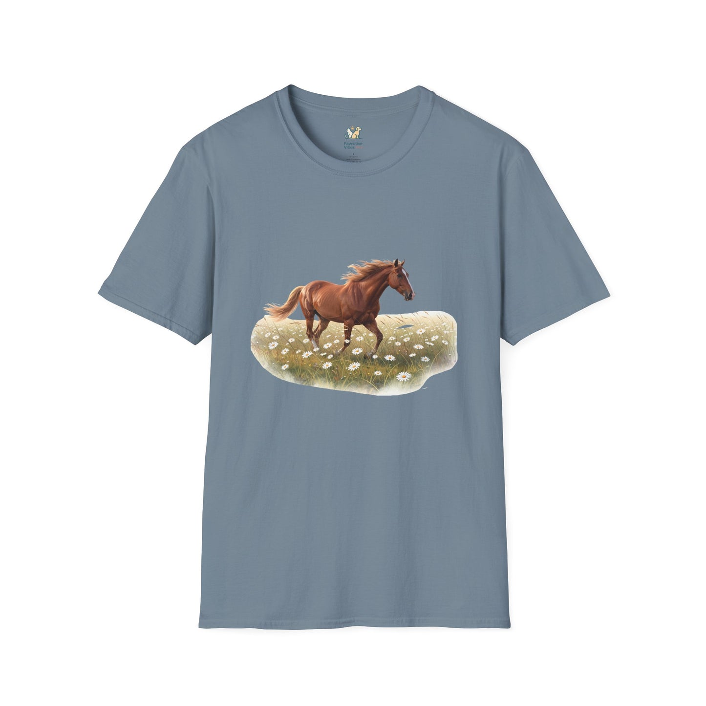 Horse Trotting In A Field T-Shirt