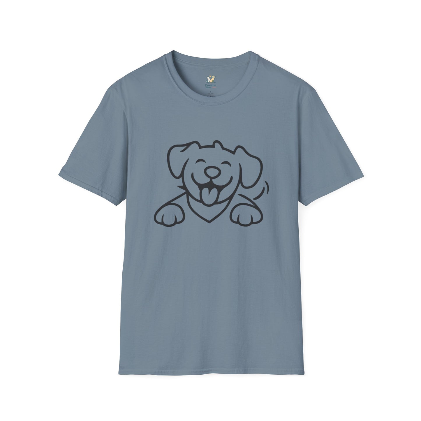 Happy Cartoon Dog T-Shirt