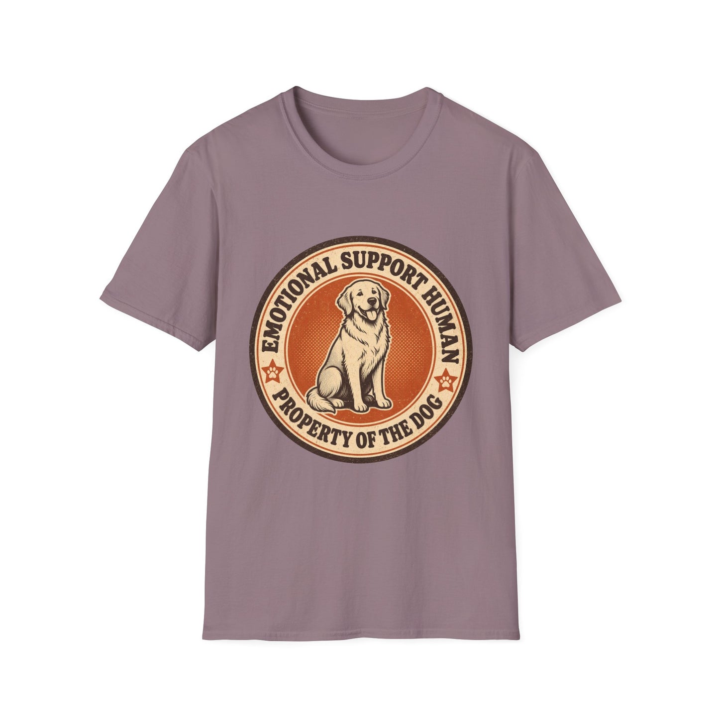 Emotional Support Human Property Of The Dog T-Shirt