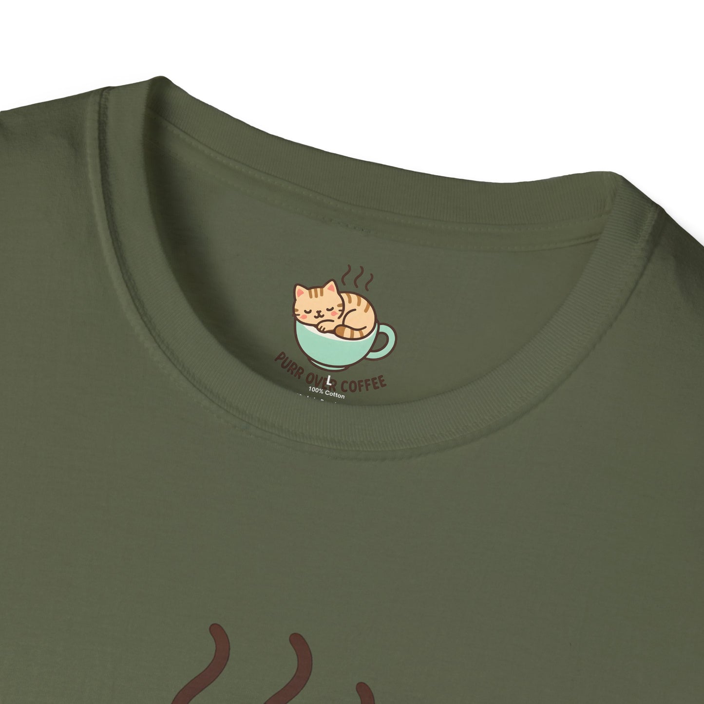 Cat in Coffee Cup T-Shirt
