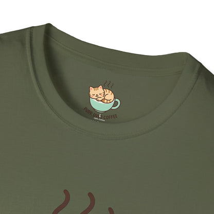 Cat in Coffee Cup T-Shirt