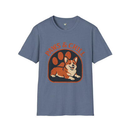 Corgi Paw Print T-Shirt