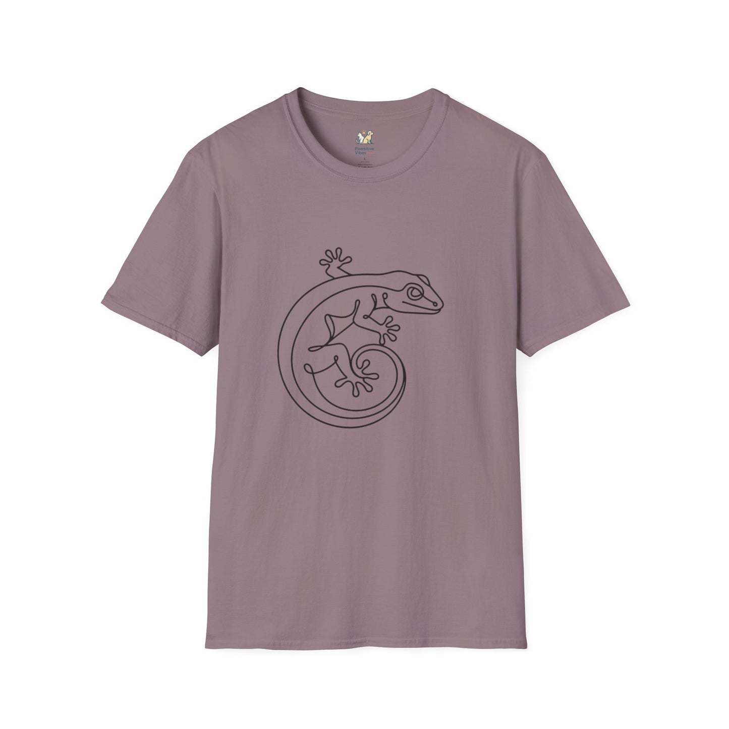 One-line Gecko T-Shirt