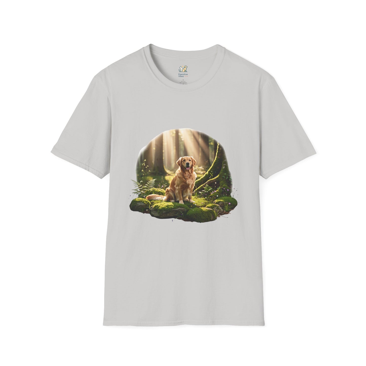 Golden Retriever In A ForestT-Shirt
