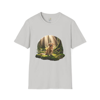 Golden Retriever In A ForestT-Shirt
