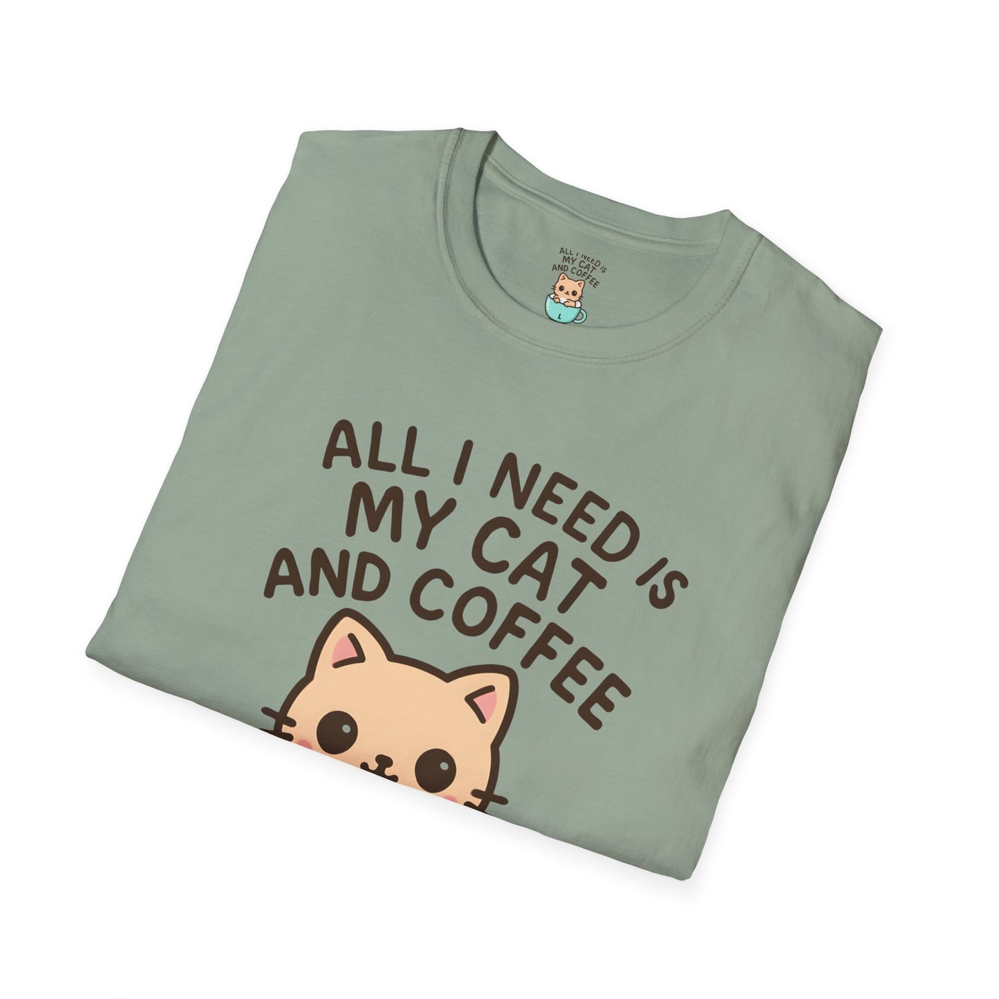 Cat in Coffee Cup T-Shirt