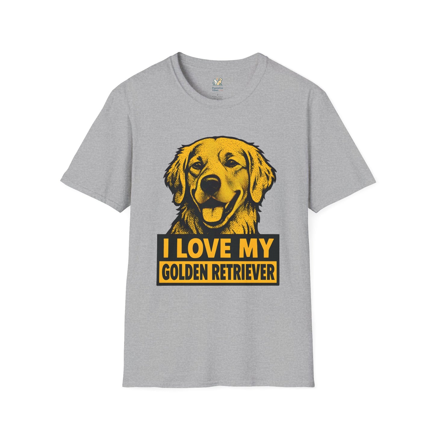 I Love My Golden Retriever T-Shirt