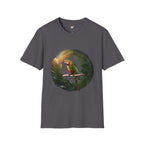 Parrot Surrounded By Foliage T-Shirt