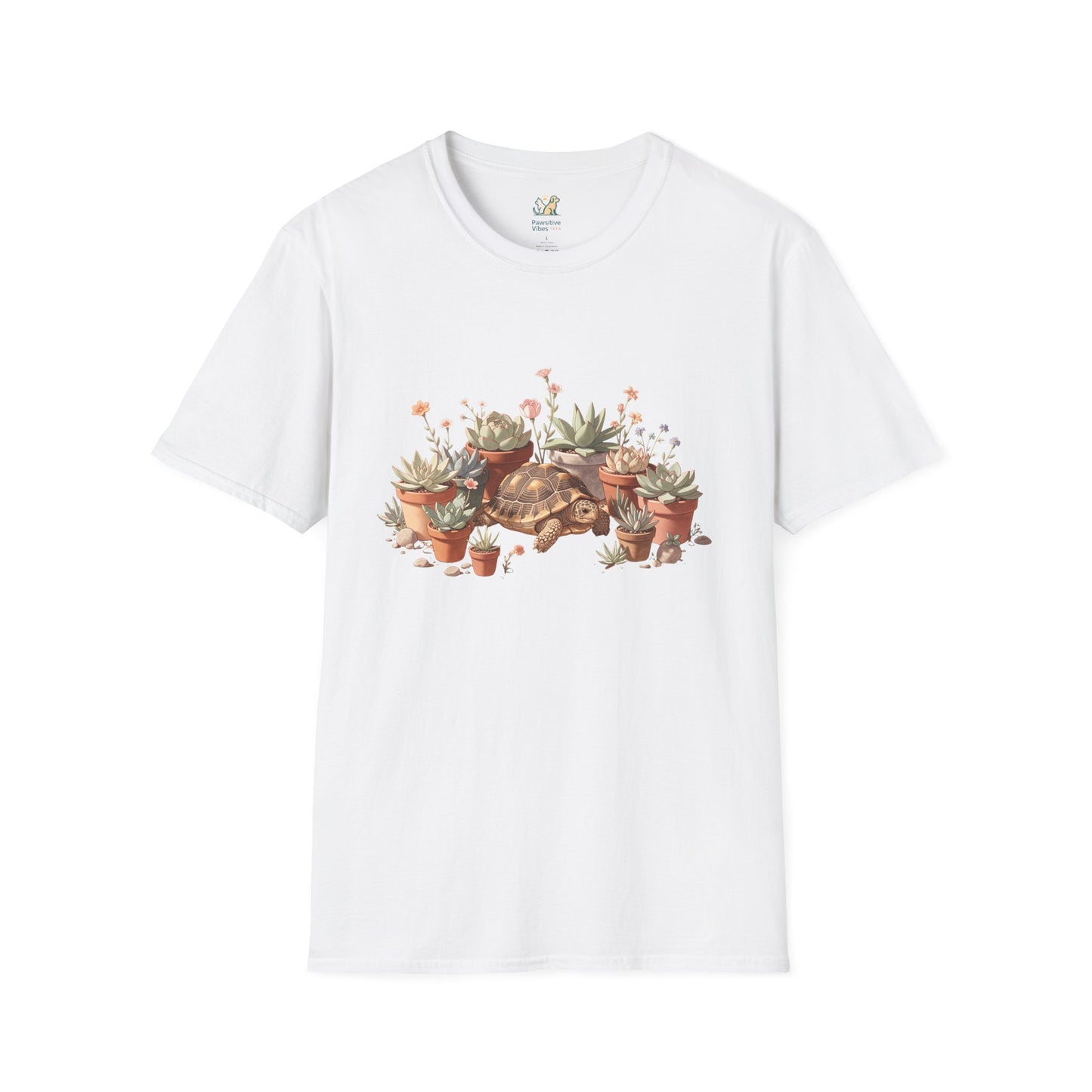 Tortoise Amid Succulents T-Shirt