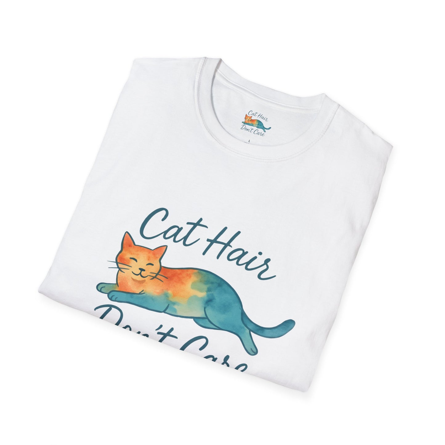 Cat Hair Don't Care T-Shirt