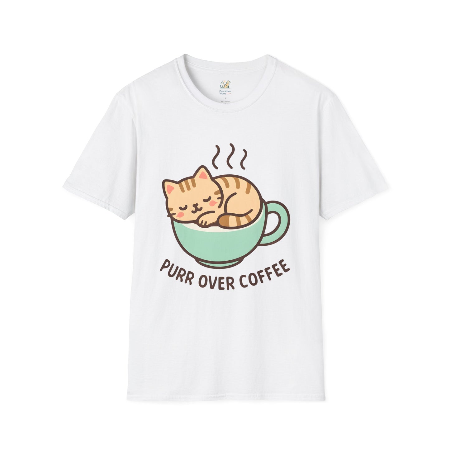 Cat in Coffee Cup T-Shirt