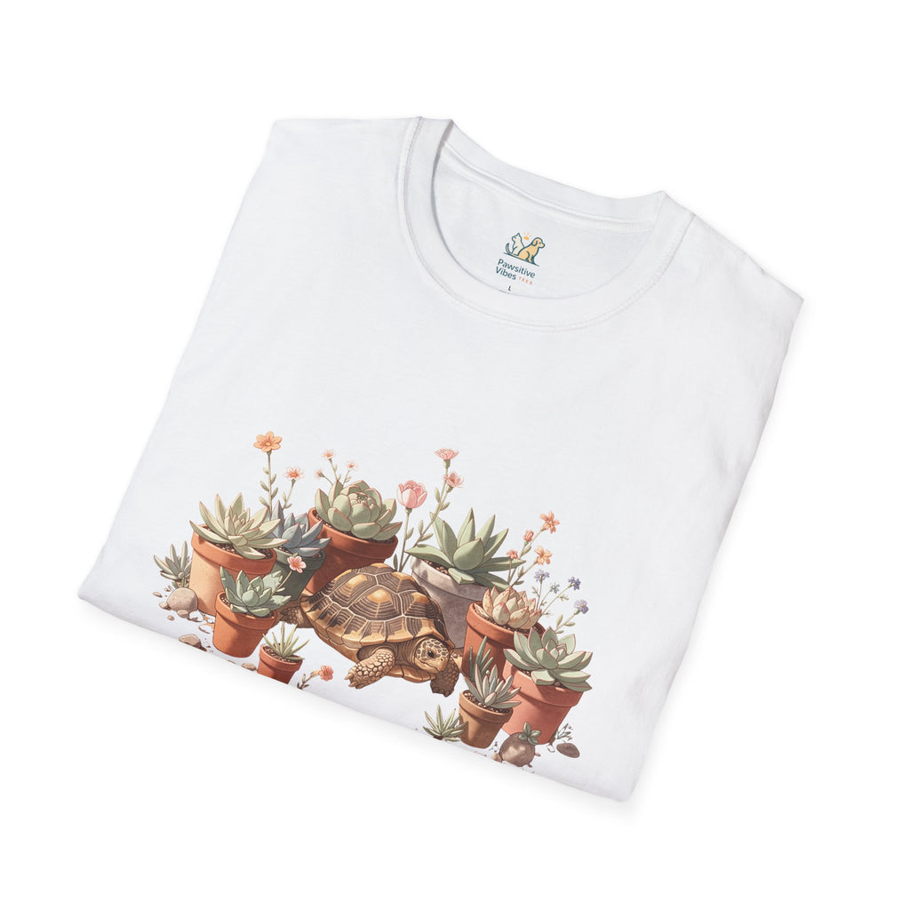Tortoise Amid Succulents T-Shirt