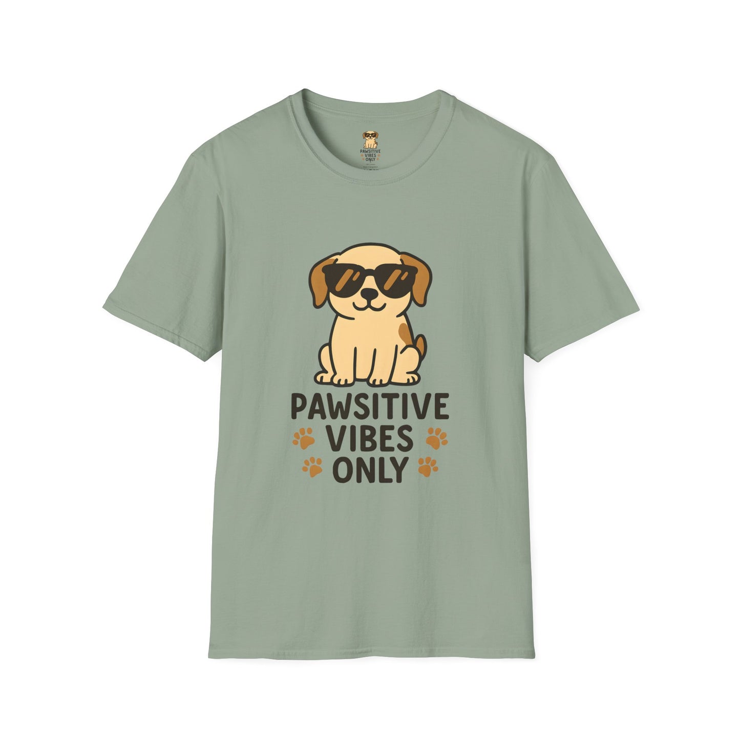 Pawsitive Vibes Only T-Shirt