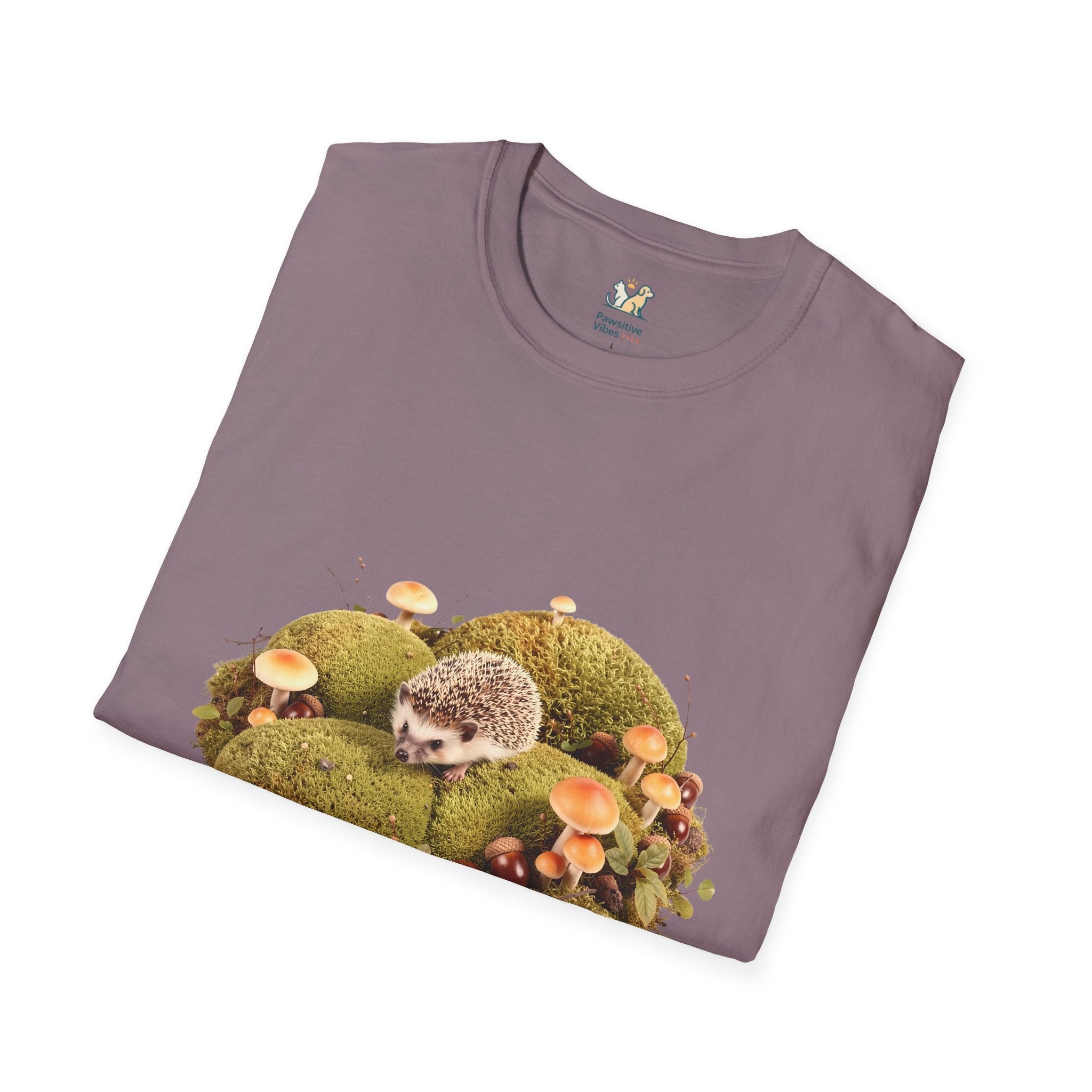 Hedgehog In A Mini Moss Garden T-Shirt