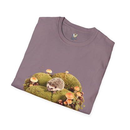 Hedgehog In A Mini Moss Garden T-Shirt