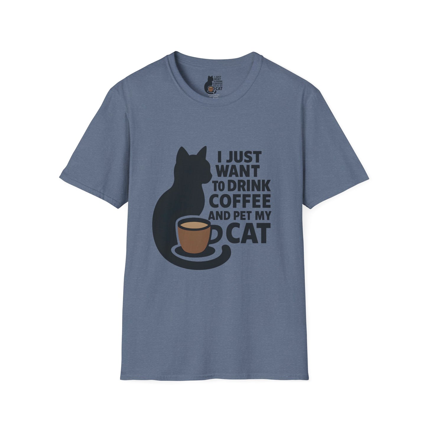 Cat and Coffee T-Shirt