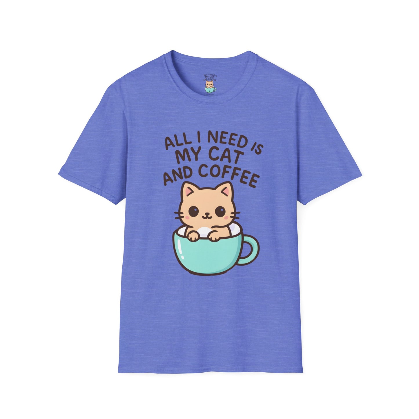 Cat in Coffee Cup T-Shirt