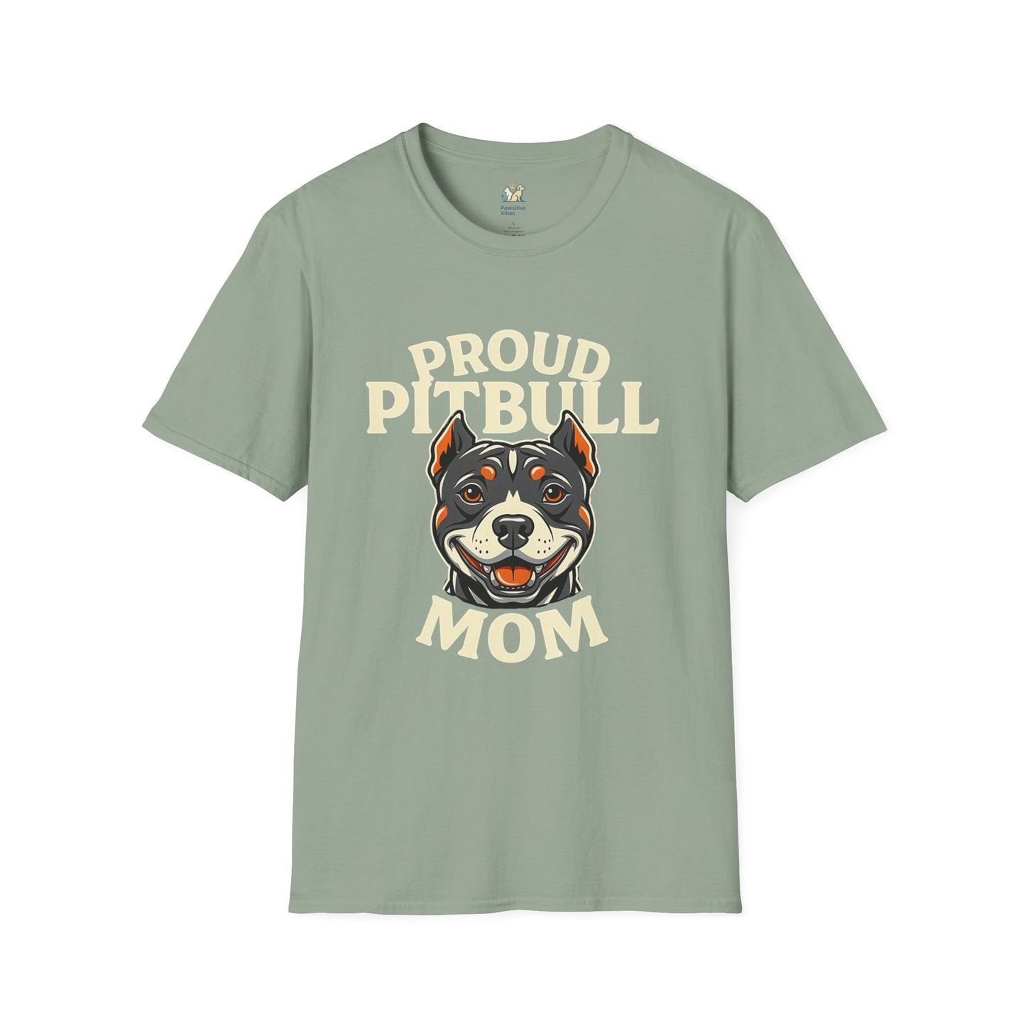 Proud Pitbull Mom T-Shirt