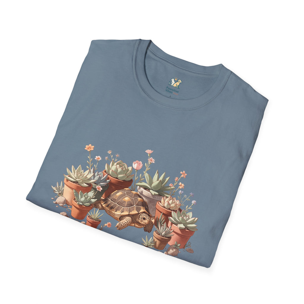 Tortoise Amid Succulents T-Shirt