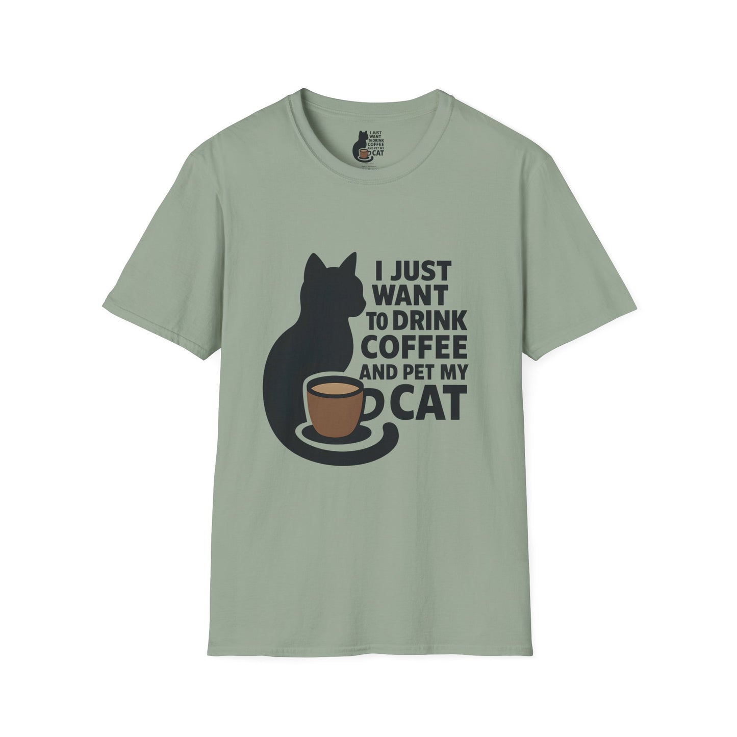 Cat and Coffee T-Shirt
