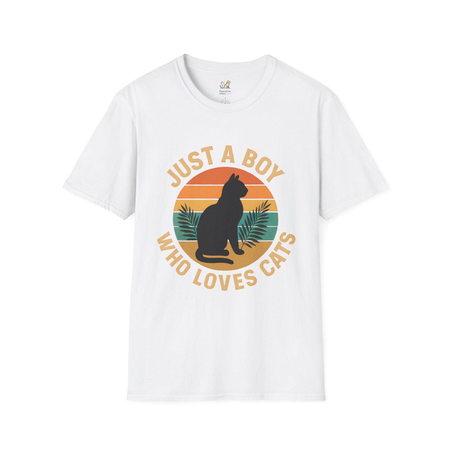 Boy Who Loves Cats T-Shirt