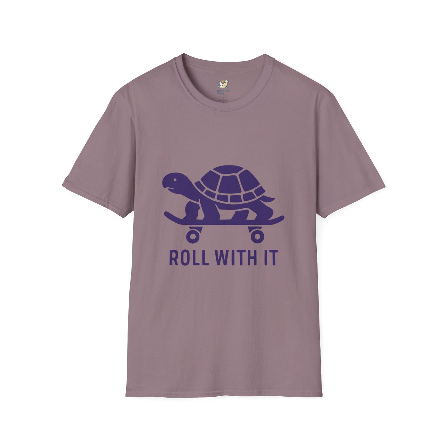 Roll With ItTurtle on Skateboard T-Shirt