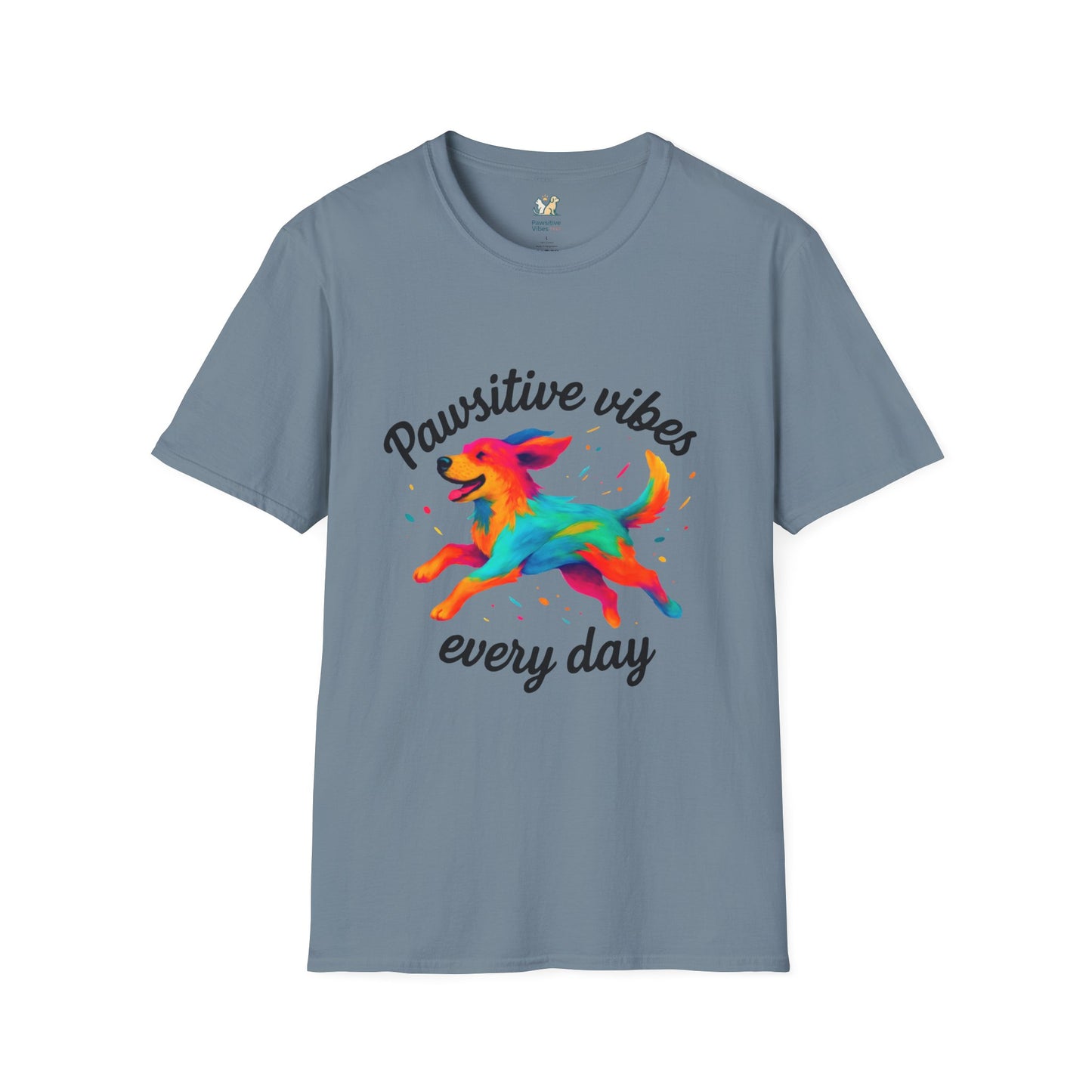 Colorful Running Dog T-Shirt
