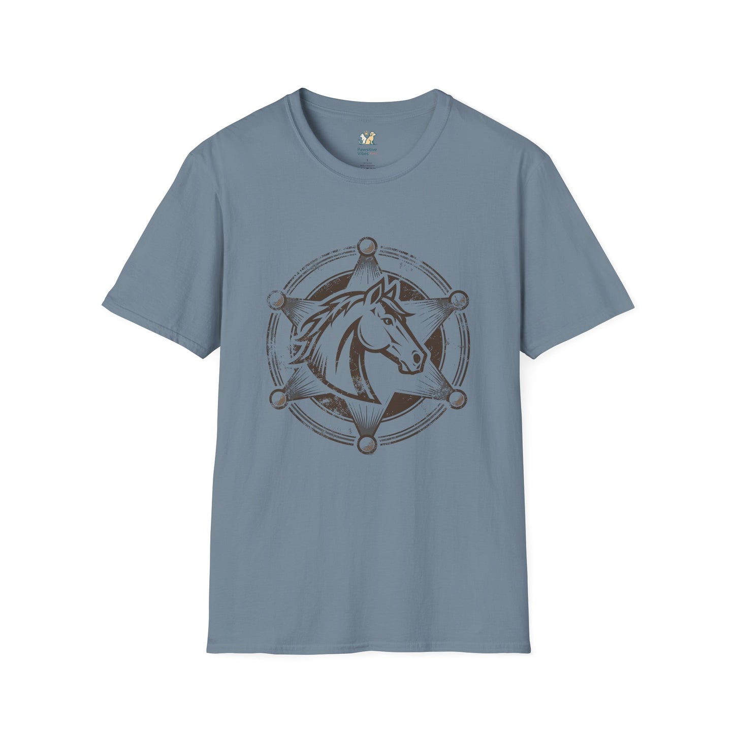 Western Horse Badge T-Shirt