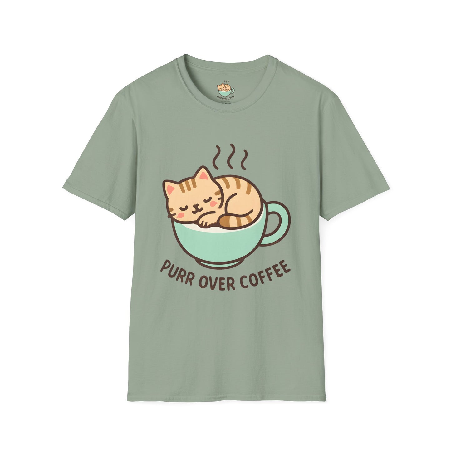 Cat in Coffee Cup T-Shirt