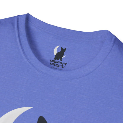 Midnight Mischief Moonlit Cat T-Shirt