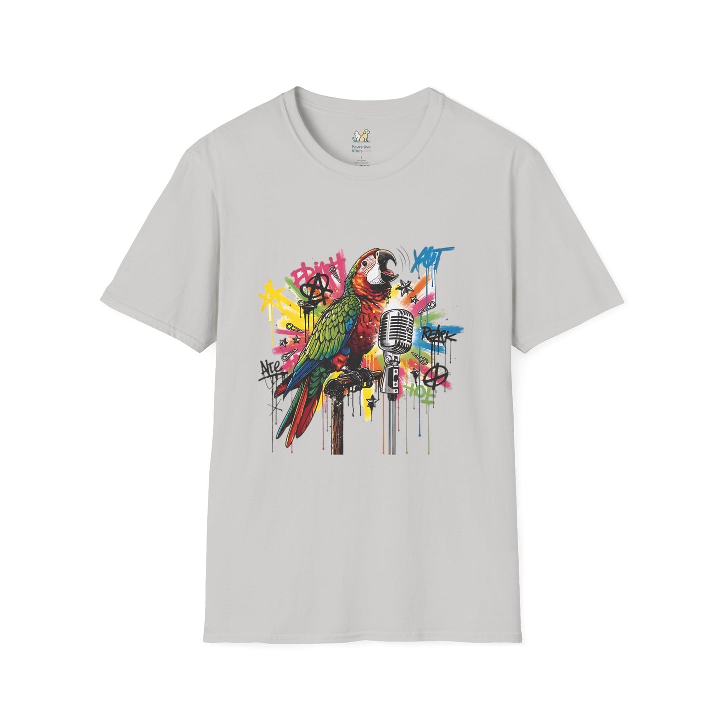 Punk Parrot Singing T-Shirt