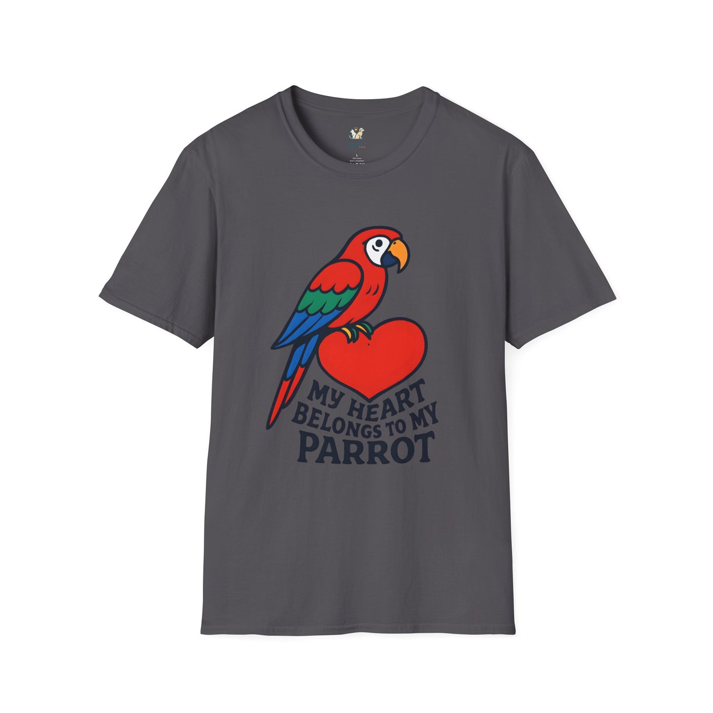 My Heart Belongs To My Parrot T-Shirt