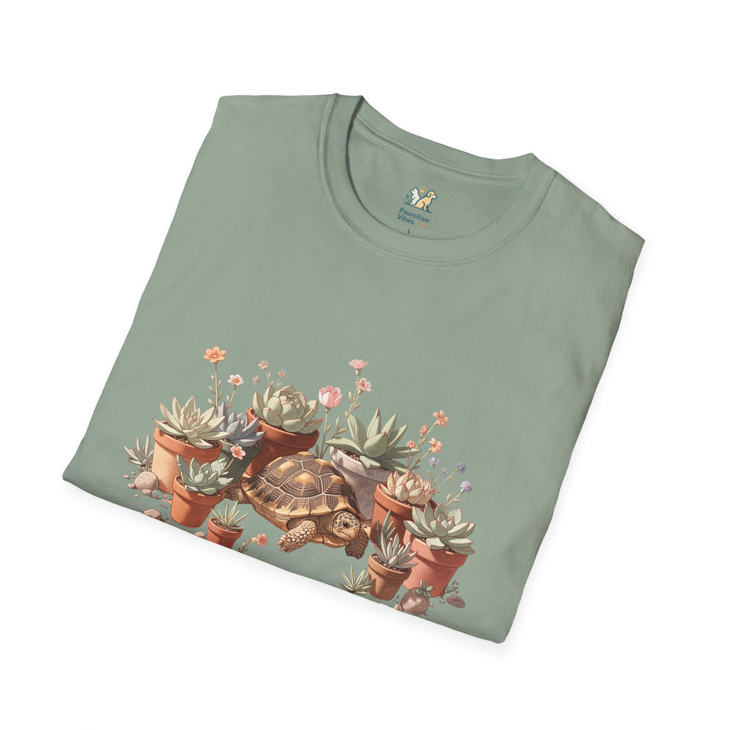 Tortoise Amid Succulents T-Shirt
