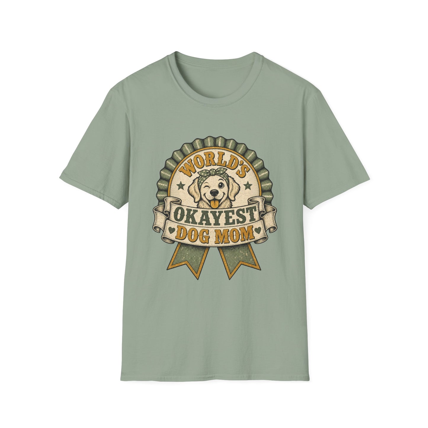 World's Okayest Dog Mom T-Shirt