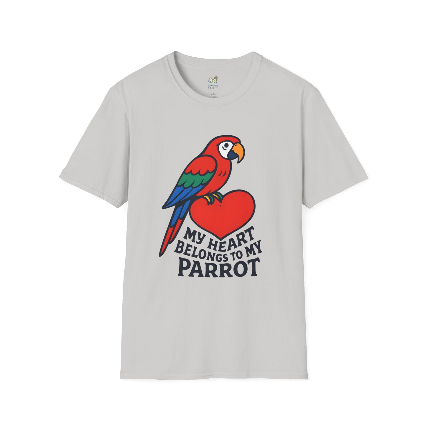 My Heart Belongs To My Parrot T-Shirt