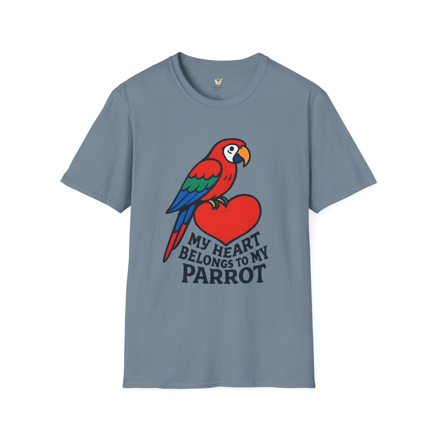 My Heart Belongs To My Parrot T-Shirt
