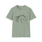 Horse Head Silhouette T-Shirt