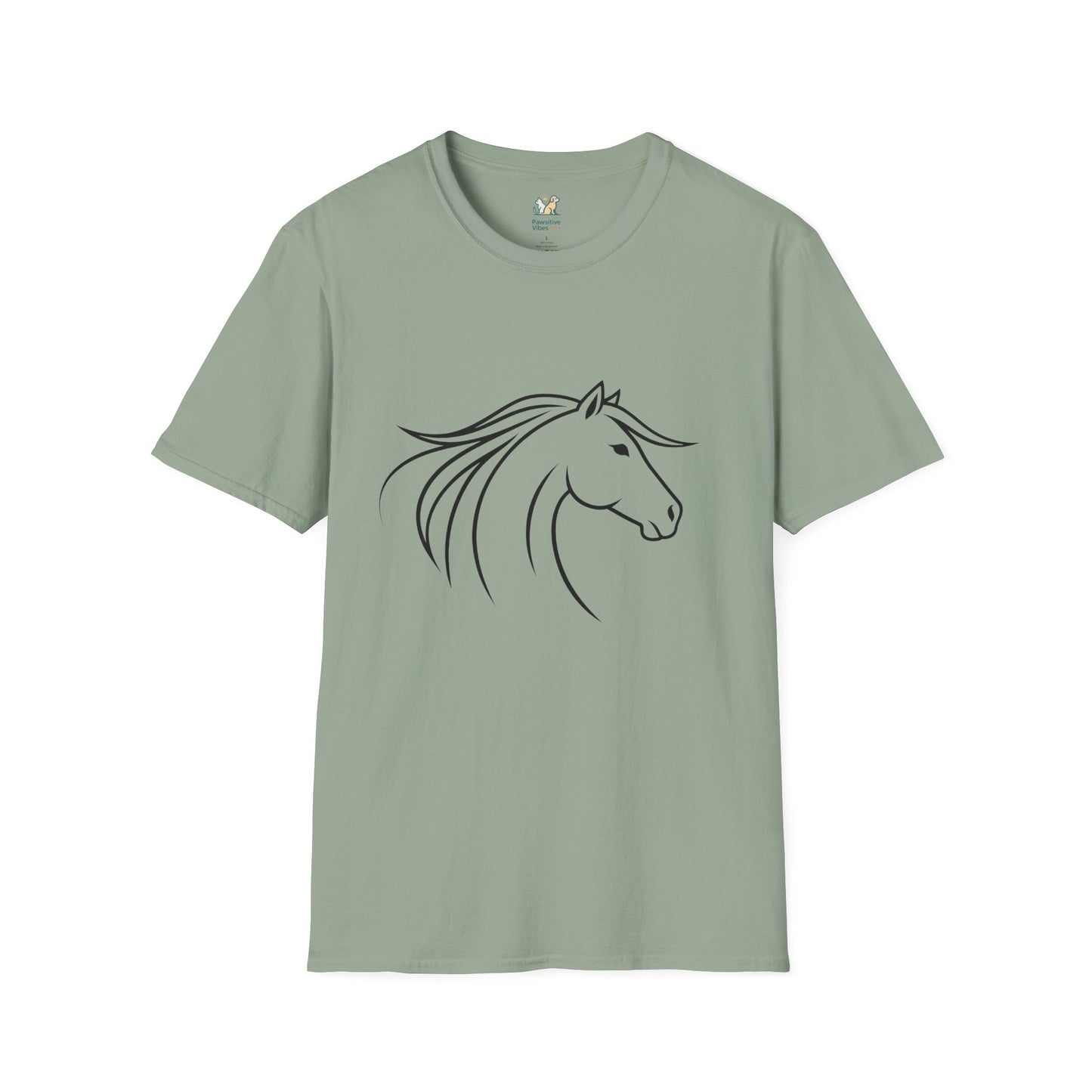 Horse Head Silhouette T-Shirt