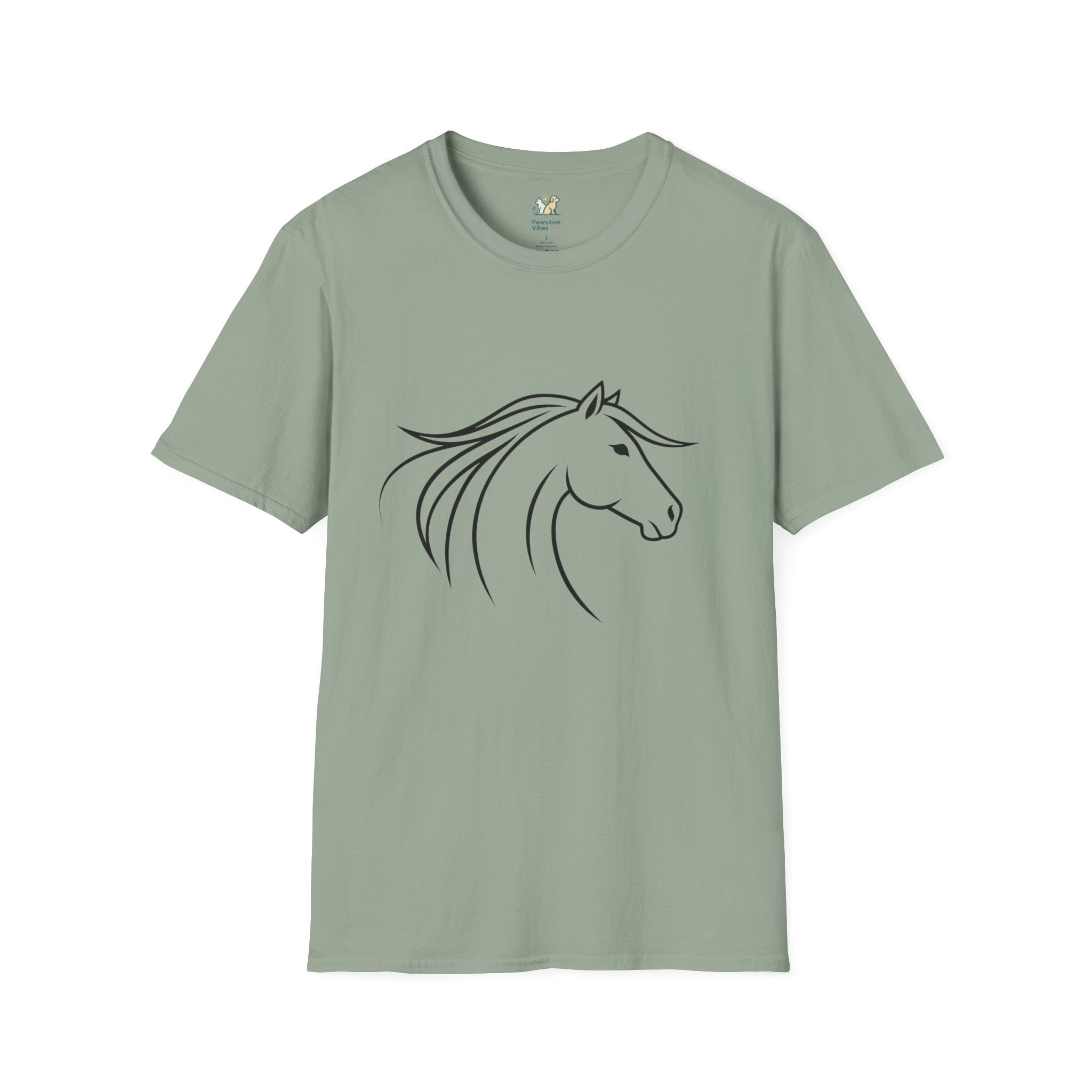 Horse Head Silhouette T-Shirt