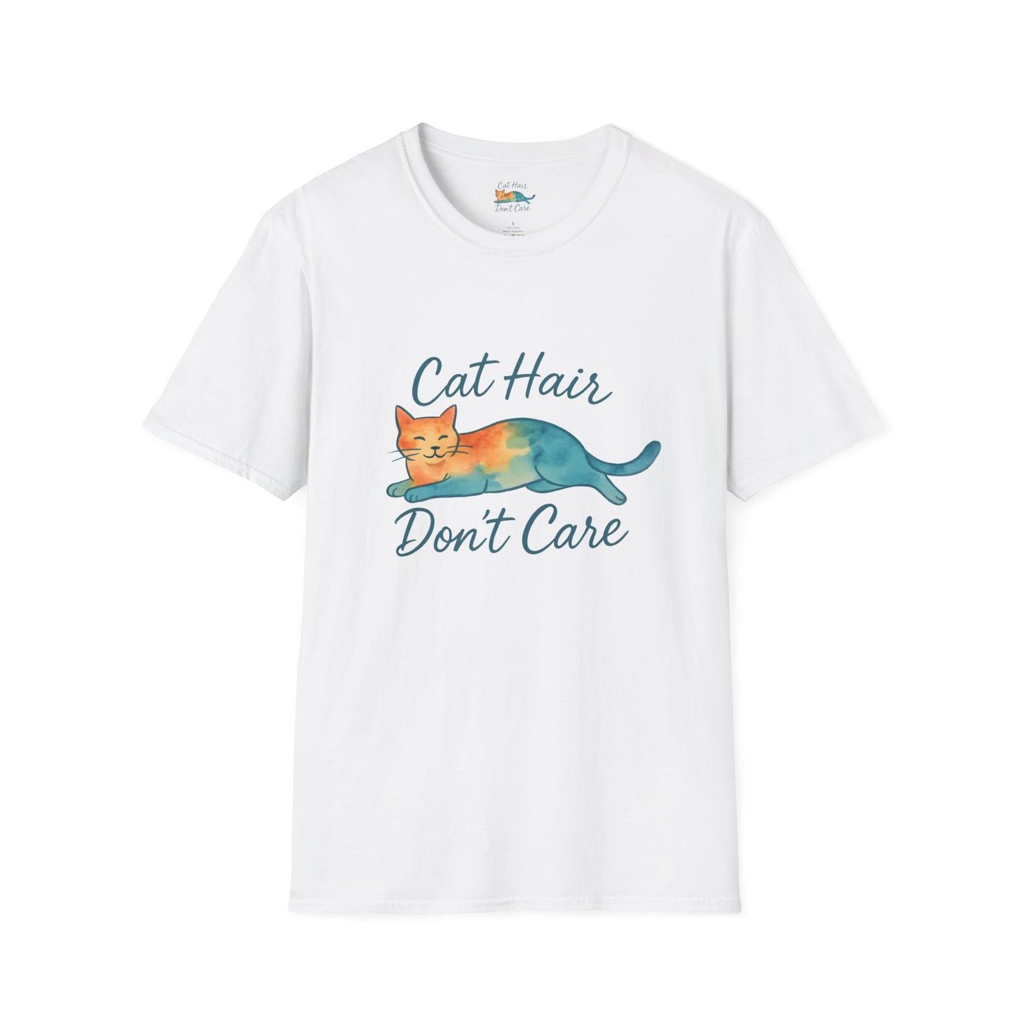 Cat Hair Don't Care T-Shirt