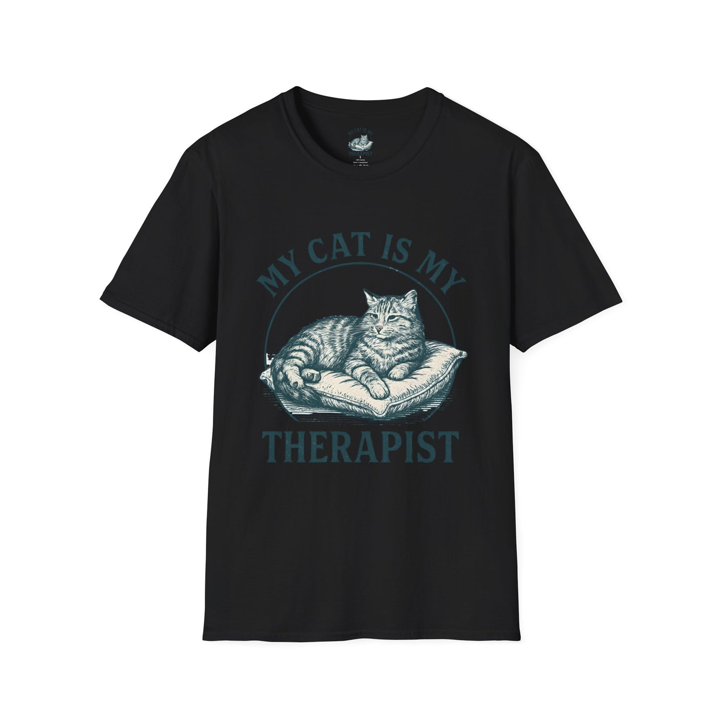 Cat Is My Therapist T-Shirt