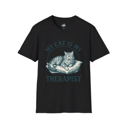 Cat Is My Therapist T-Shirt