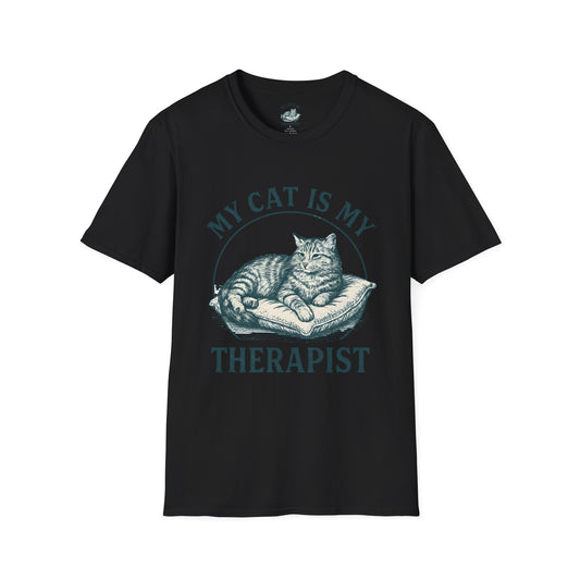 Cat Is My Therapist T-Shirt