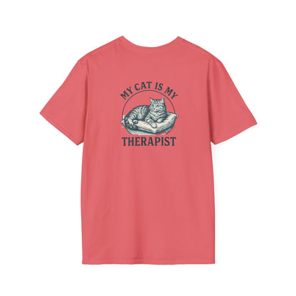 Cat Is My Therapist T-Shirt