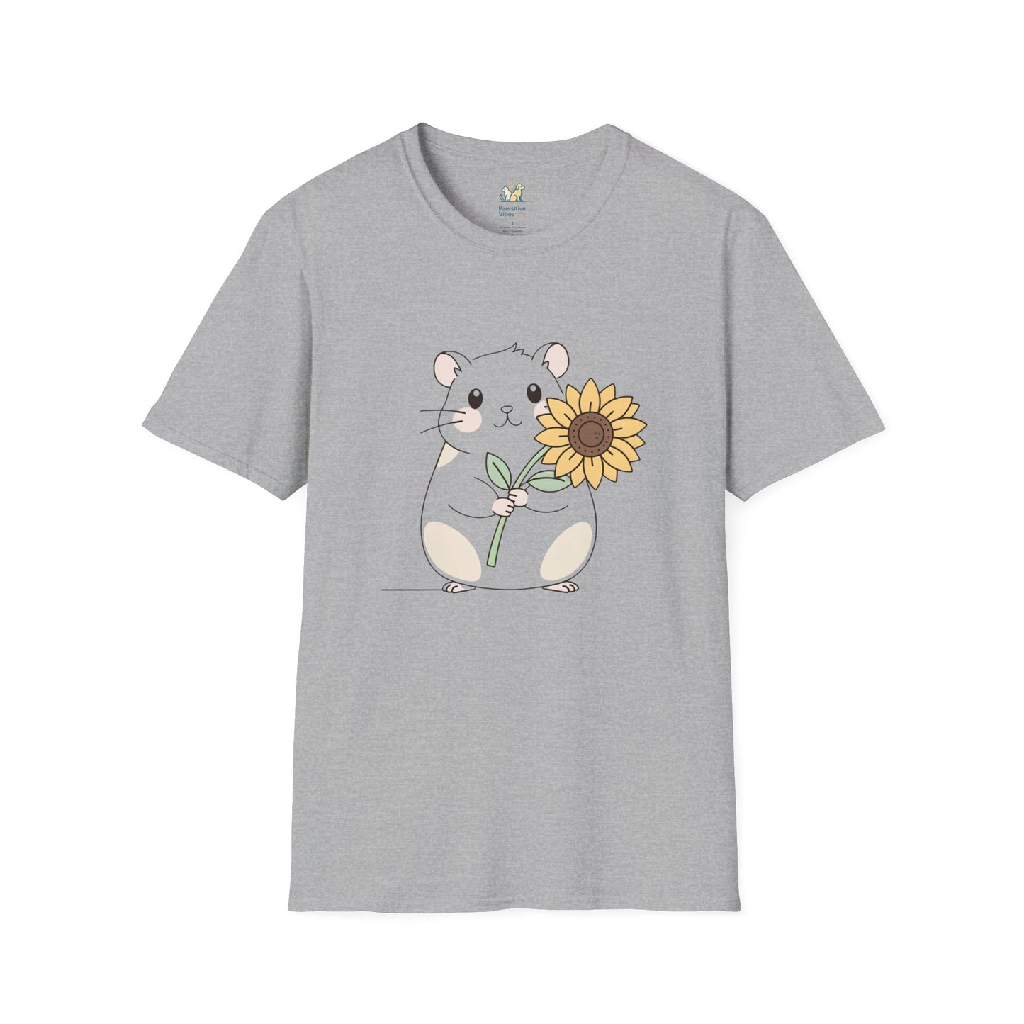 Hamster Line Art T-Shirt