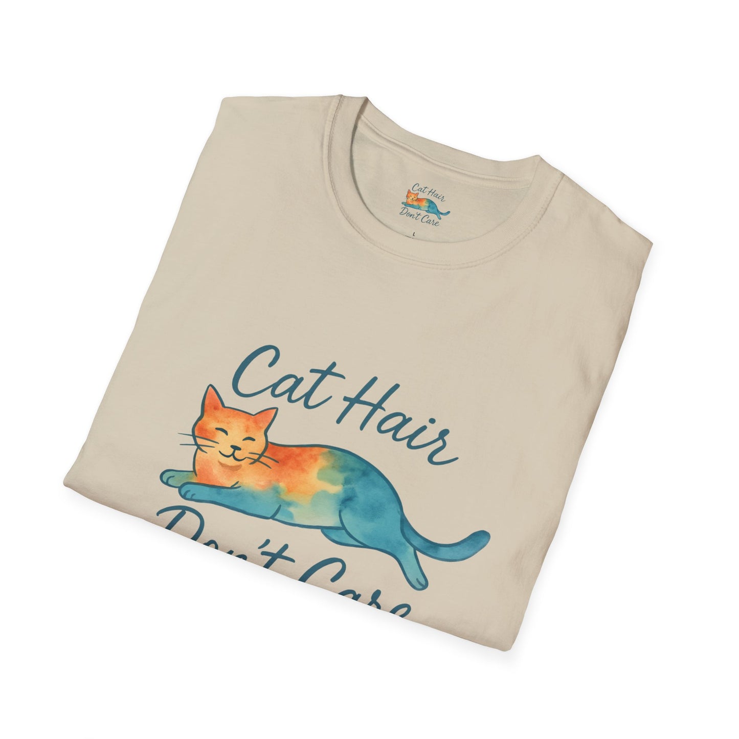 Cat Hair Don't Care T-Shirt